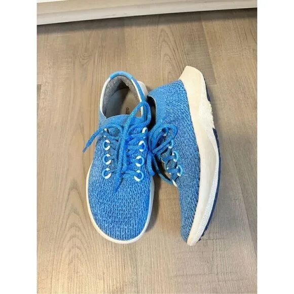 Allbirds Tree Dasher 2 Women's Size 9 Blue Comfort Running Sneakers Shoes