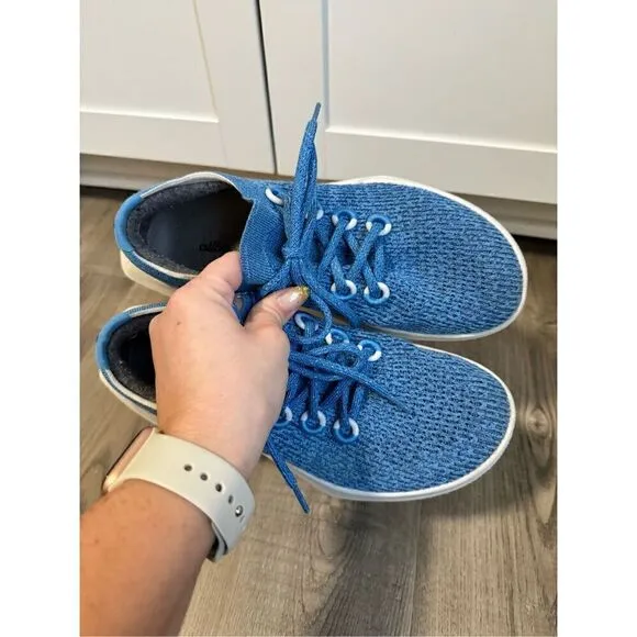 Allbirds Tree Dasher 2 Women's Size 9 Blue Comfort Running Sneakers Shoes