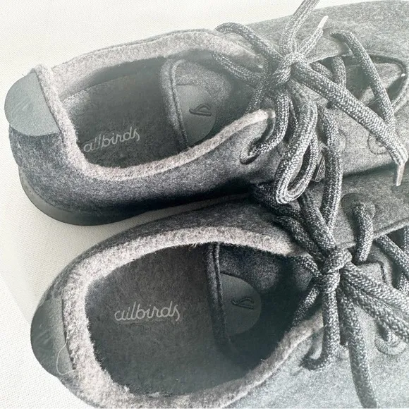 Allbirds Wool Runners Dark Grey  Black Comfort Shoes Mens Size 13