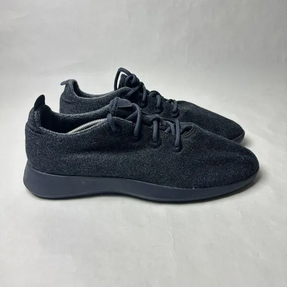 Allbirds Wool Runners Savanna Night Mens Size 13 Navy blue Comfort Lace Up Shoes
