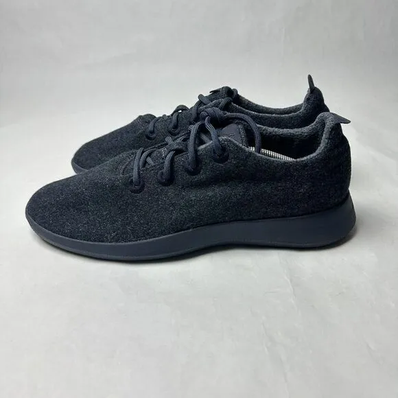 Allbirds Wool Runners Savanna Night Mens Size 13 Navy blue Comfort Lace Up Shoes
