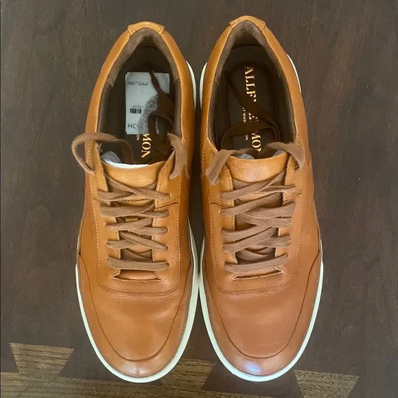 Allen Edmonds Men's Tan Leather Sneakers - LIKE NEW CONDITION