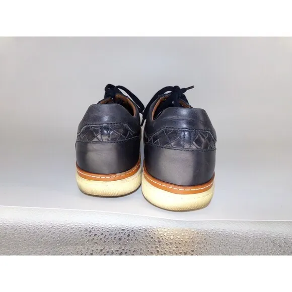 Allen Edmonds Porter Derby Sneaker Mens Size 9 D 55902 Navy Blue Leather