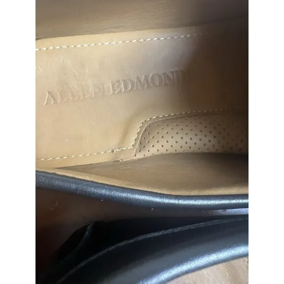 Allen Edmonds SEBASTIAN Mens Leather BIT Driving Loafers 9 1/2 D Black 6362 $325