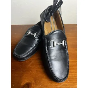 Allen Edmonds SEBASTIAN Mens Leather BIT Driving Loafers 9 1/2 D Black 6362 $325