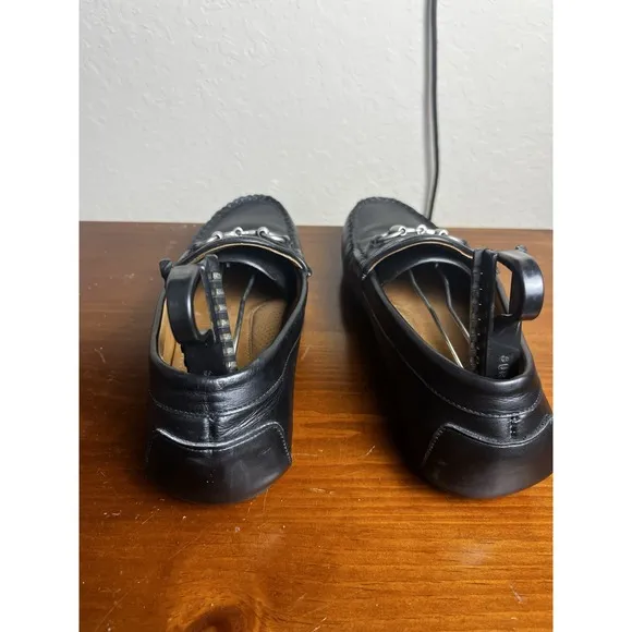 Allen Edmonds SEBASTIAN Mens Leather BIT Driving Loafers 9 1/2 D Black 6362 $325
