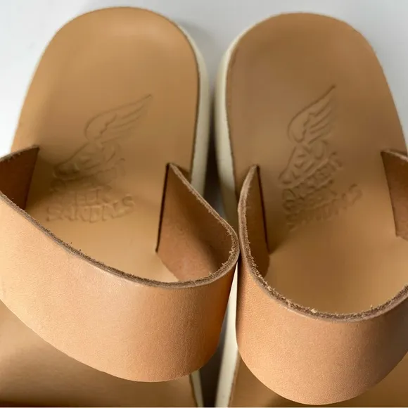 Ancient Greek Sandals Timia Comfort Slide Natural Size 37