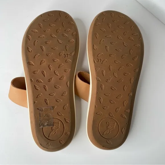 Ancient Greek Sandals Timia Comfort Slide Natural Size 37