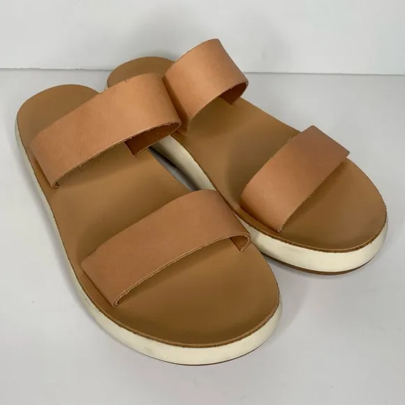 Ancient Greek Sandals Timia Comfort Slide Natural Size 37