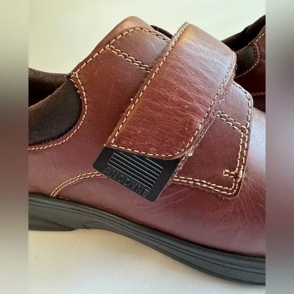 Anodyne No. 64 Men's Leather Casual Comfort Shoes Size 9W