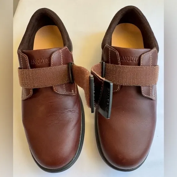 Anodyne No. 64 Men's Leather Casual Comfort Shoes Size 9W