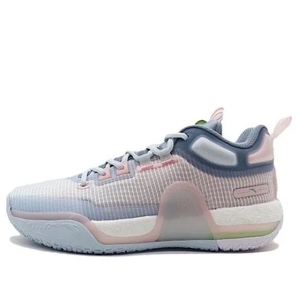 ANTA BaDao Mid Top Basketball Shoes 'Blue Pink' 112241112-2 - New with Box