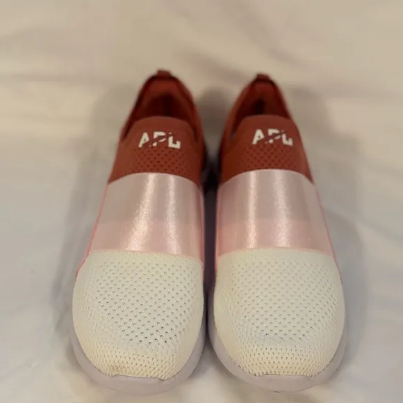 APL Women's Red and Pink Athletic Shoes