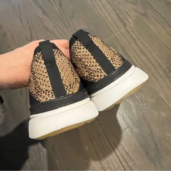 APL Womens TechLoom Bliss Shoe Black / Rose Gold / White Size 8.5
