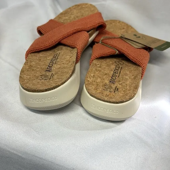 Arcopedico anatomic footwear  Pantanal Knit eco friendly cork Sandals new