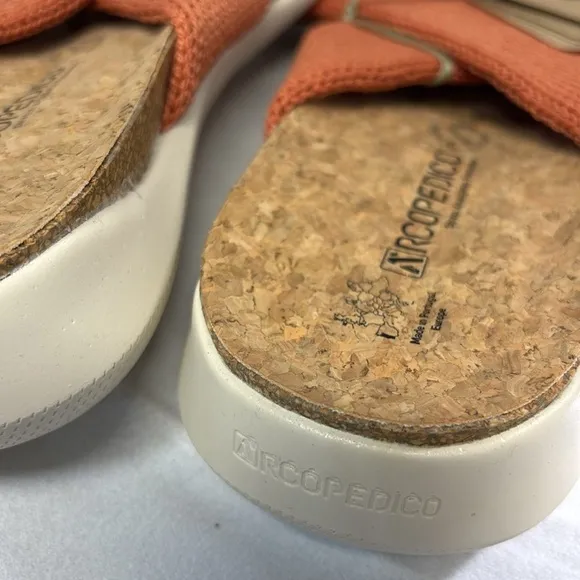 Arcopedico anatomic footwear  Pantanal Knit eco friendly cork Sandals new