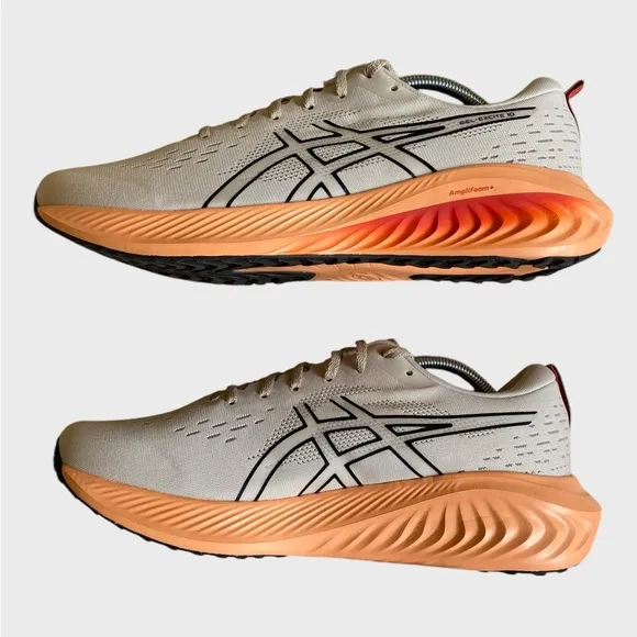 Asics Gel-Excite 10 Running Athletic Shoes Men's 11 Oat Meal Streetwear Sneakers