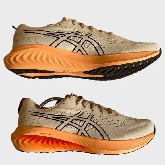 Asics Gel-Excite 10 Running Athletic Shoes Men's 11 Oat Meal Streetwear Sneakers
