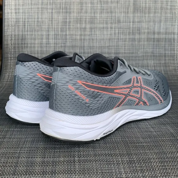 ASICS GEL-Excite 6 Athletic Sneakers Shoes 'Steel Grey/Papaya' Women's size 8.5