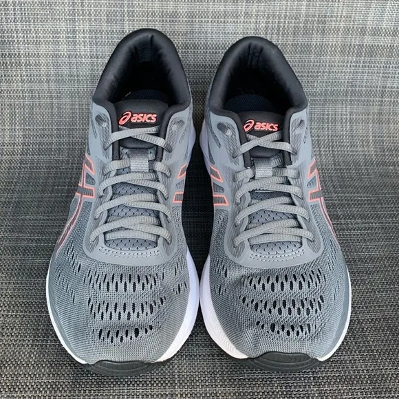 ASICS GEL-Excite 6 Athletic Sneakers Shoes 'Steel Grey/Papaya' Women's size 8.5