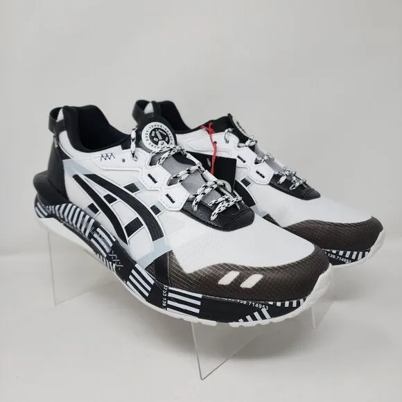 Asics Running Shoes Mens 8 White Gel-Lyte Modern Tokyo 30 Logo Lace Up Sneakers