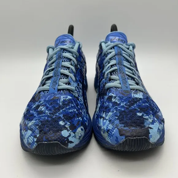 Asics Shoes Mens Size 8 Gel Noosa Tri 11 Blue Camo Running Dynamic Duomax