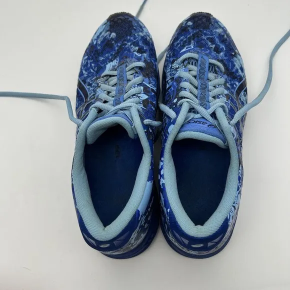 Asics Shoes Mens Size 8 Gel Noosa Tri 11 Blue Camo Running Dynamic Duomax