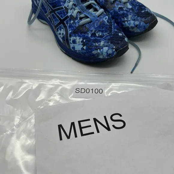 Asics Shoes Mens Size 8 Gel Noosa Tri 11 Blue Camo Running Dynamic Duomax