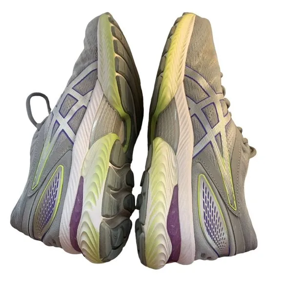 Asics Womens Gel Nimbus 22 Gray Comfort Athletic Sneaker Shoes Size US 10
