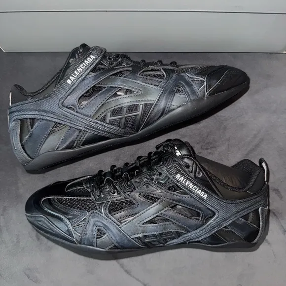 Balenciaga Drive ‘Black White’ Women’s Sneakers Size 7W/37EU