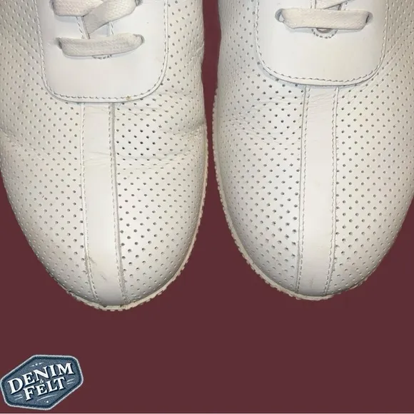 Bally Men’s Switzerland Frenz CalfPerforated Lace-Up Sneakers/Shoes | PRELOVED!