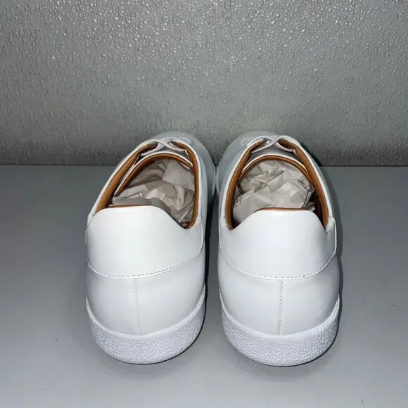 Beckett Simonon Geller Trainers – Men’s Size 10 – White Leather – New With Box