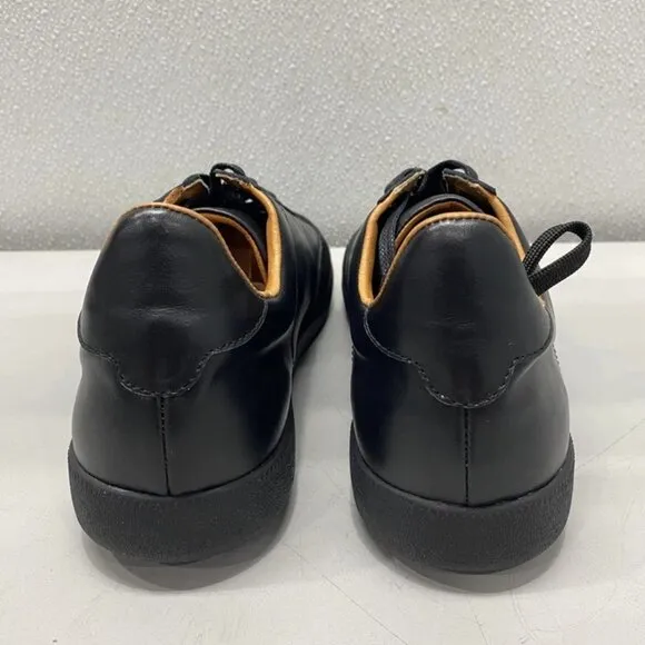 Beckett Simonon Rivera Sneakers Black Men’s Size 9.5 Leather Trainer Tennis Shoe