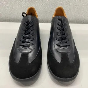 Beckett Simonon Rivera Sneakers Black Men’s Size 9.5 Leather Trainer Tennis Shoe