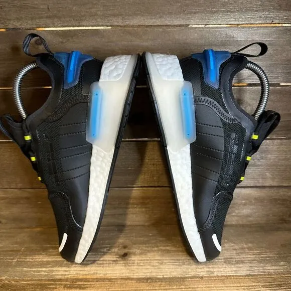 Big Kids Adidas NMD V3 Black Athletic Running Comfort Sneakers Shoes Size 5 Y‎