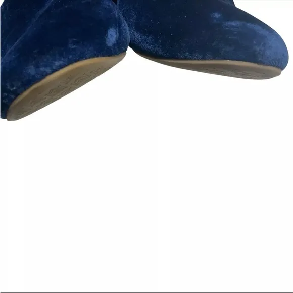 Birdies Women Velvet The Starling Blue Limited Edition Shoes Size 10