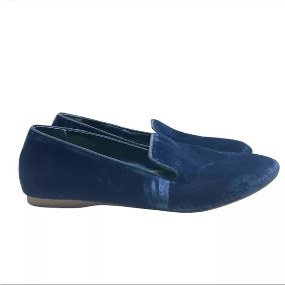 Birdies Women Velvet The Starling Blue Limited Edition Shoes Size 10
