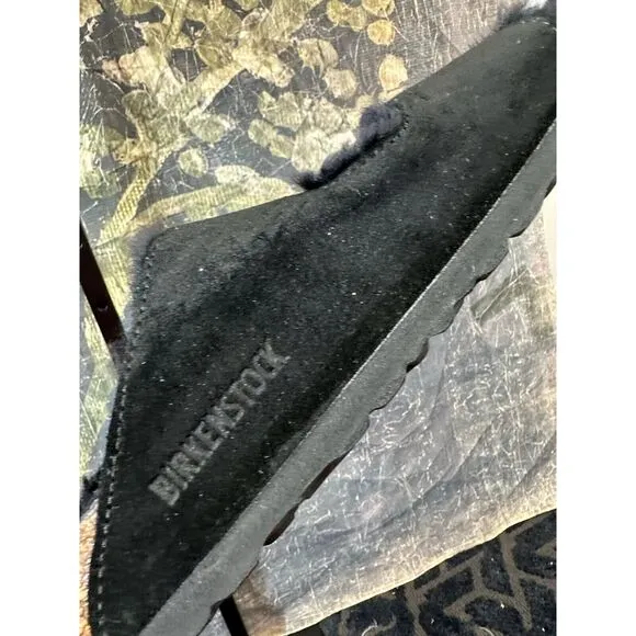 Birkenstock Arizona Shearling Suede Leather Size 37