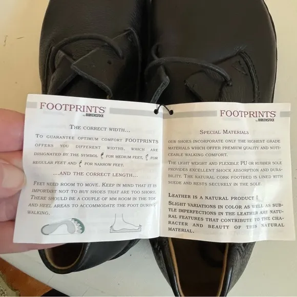 Birkenstock by Footprints Black Genuine Leather Oxford Tie Up Walking Shoe Sz 41