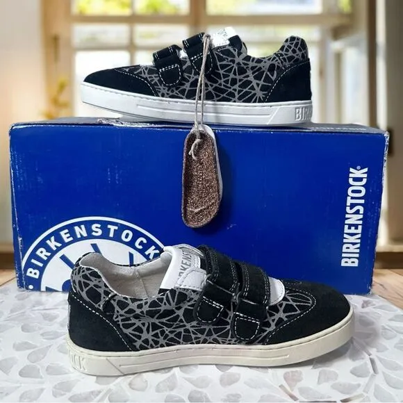 Birkenstock Kids Davao Velcro Two Strap Shoes Sneakers Unisex Boy Girl Size EU 2