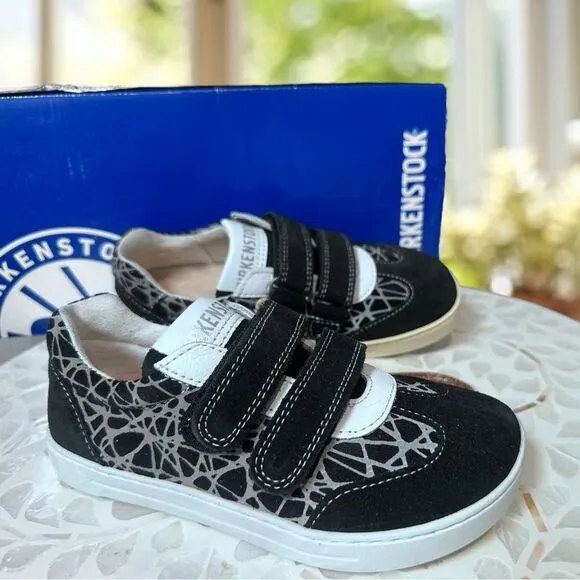 Birkenstock Kids Davao Velcro Two Strap Shoes Sneakers Unisex Boy Girl Size EU 2