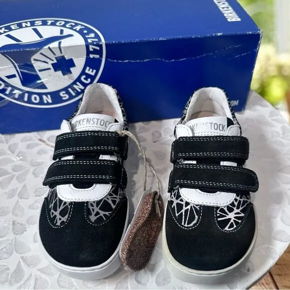 Birkenstock Kids Davao Velcro Two Strap Shoes Sneakers Unisex Boy Girl Size EU 2