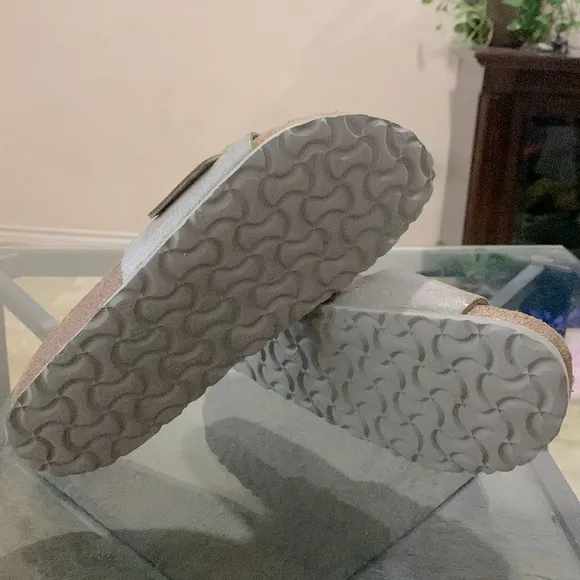 🤍🩶BIRKENSTOCK Madrid Graceful Big Buckle Recovery Slide Sandals🩶🤍