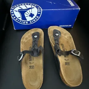 BNWT Birkenstock Gizeh braid sandal