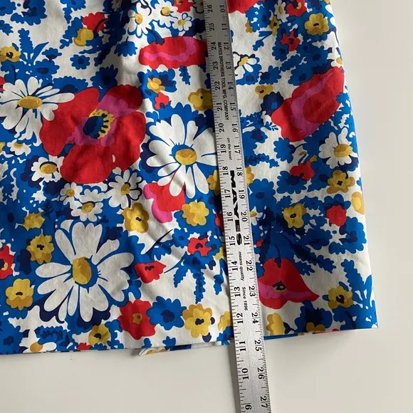 Boden Richmond Poppy Floral Pencil Skirt Colorful Career Office UK14 US10