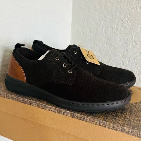 BORN Marcus Lightweight Sneaker, Dress Comfort Shoe, Dark Brown, NWT