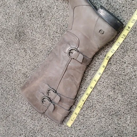 Born Women Attila  Comfort Leather Tall Riding Boots shoes sz 7.5