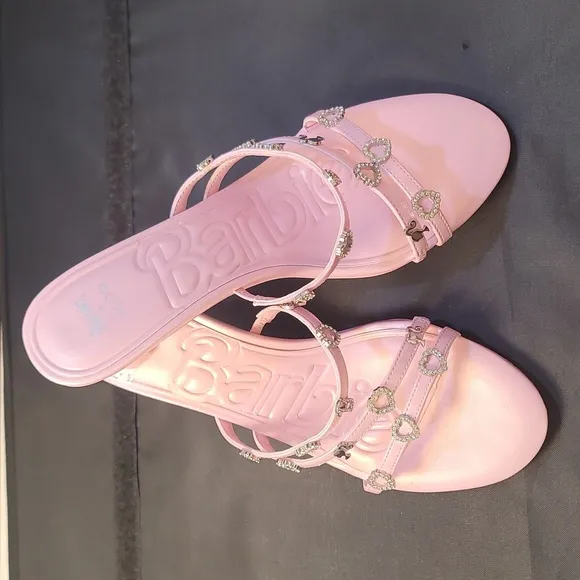 BRAND NEW ALDO BARBIEMULE HEELED SANDAL