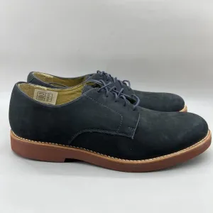 Brooks Brothers Classic Bucks Oxford Men Size 13 D Blue Nubuck Comfort Low Shoes