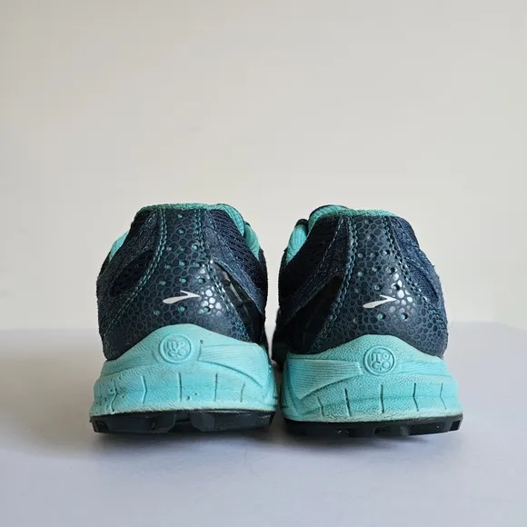Brooks Cascadia 7 Lace Up Trail Running Hiking Lightweight Sneaker Blue Shoes 8